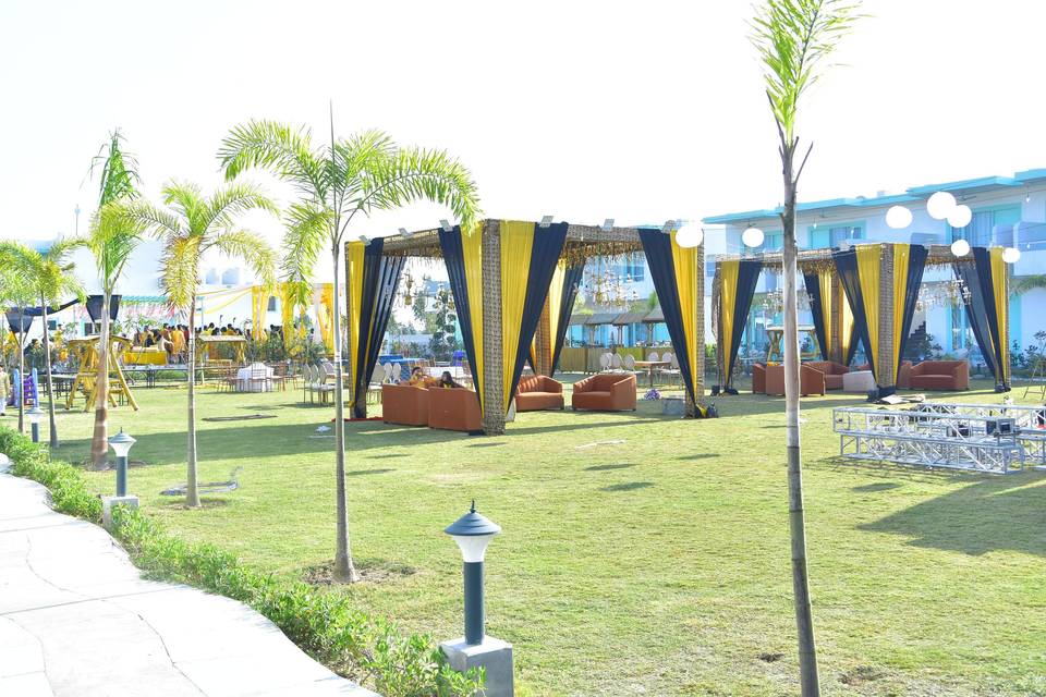 Lawn area