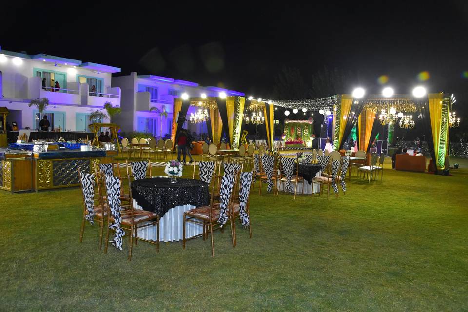 Lawn area
