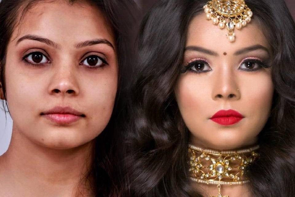 Bridal makeup