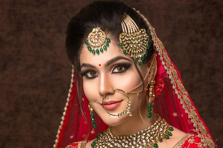 Bridal makeup