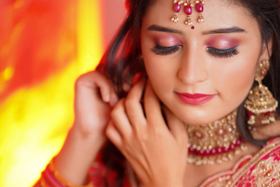 Bridal look