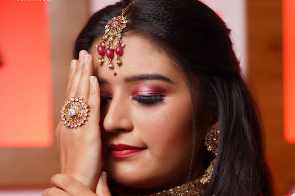 Bridal makeup