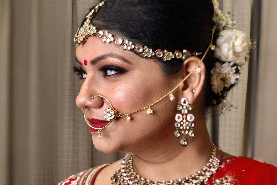 Bridal makeup