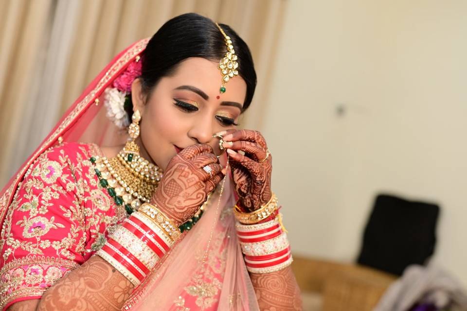 Bridal makeup