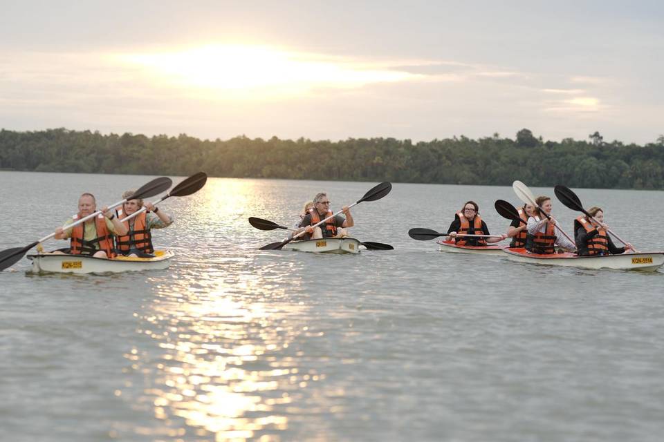 Kayaking