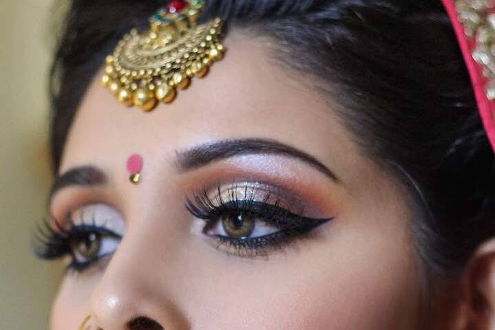 Bridal makeup