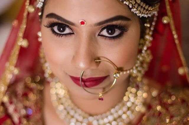 Bridal makeup