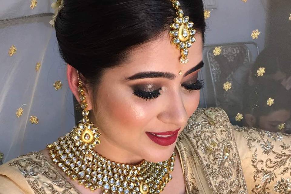 Bridal makeup