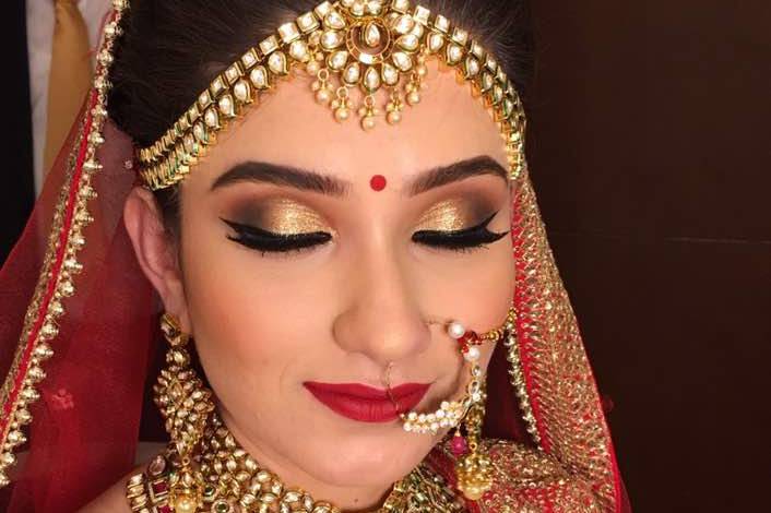 Bridal makeup