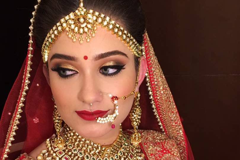 Bridal makeup