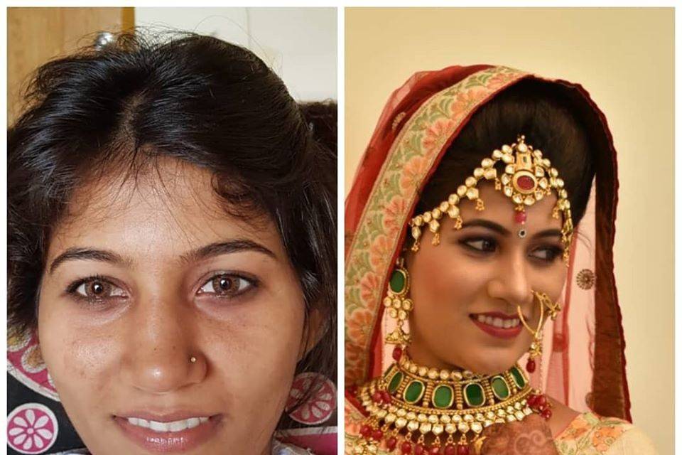 Bridal makeup