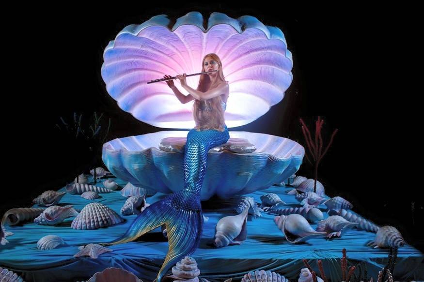 Flute mermaid act