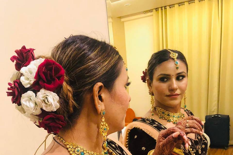 Bridal makeup