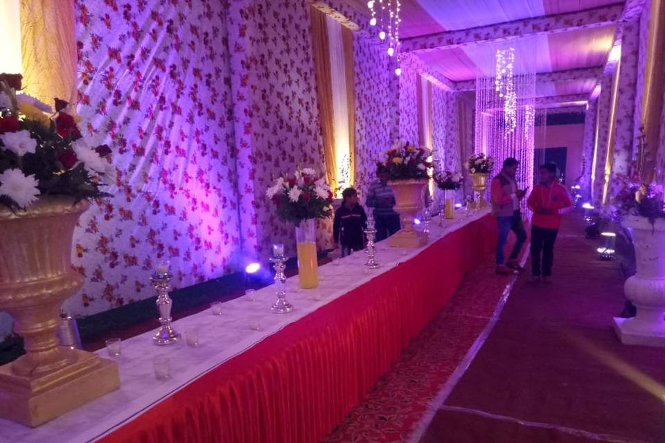 Event space decor