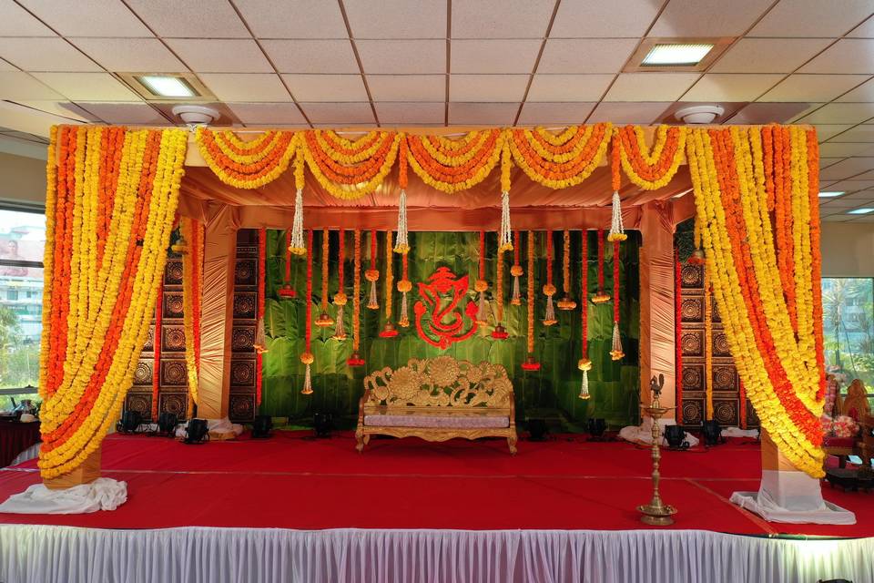 Traditional Stage Decor