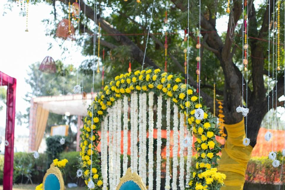 Haldi Setup