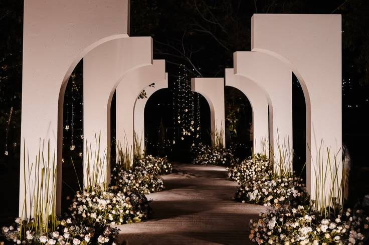 Entrance arch
