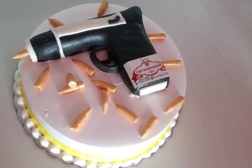 Gangster Theme Cake