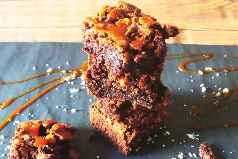 Salted Caramel Brownie