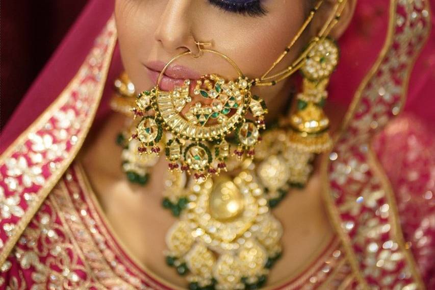 Bridal makeup