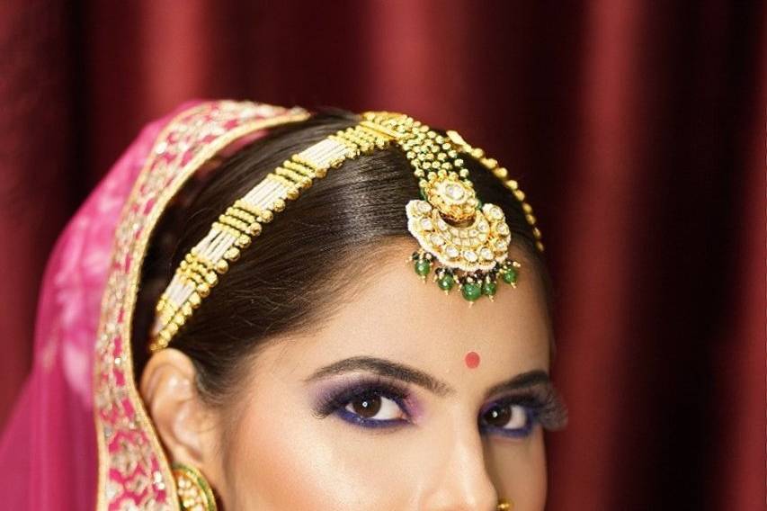 Bridal makeup