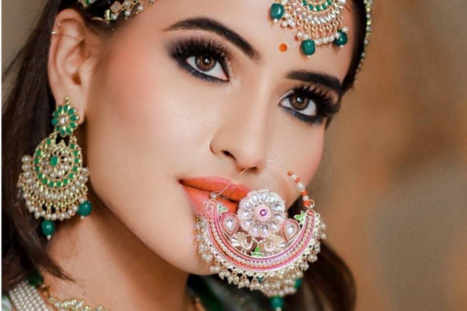 Bridal makeup