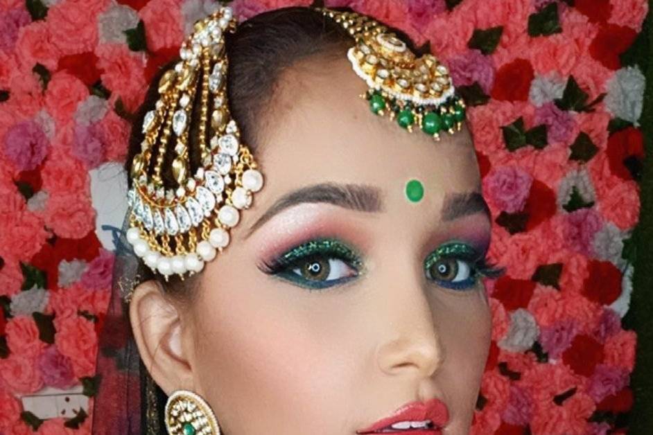 Bridal makeup