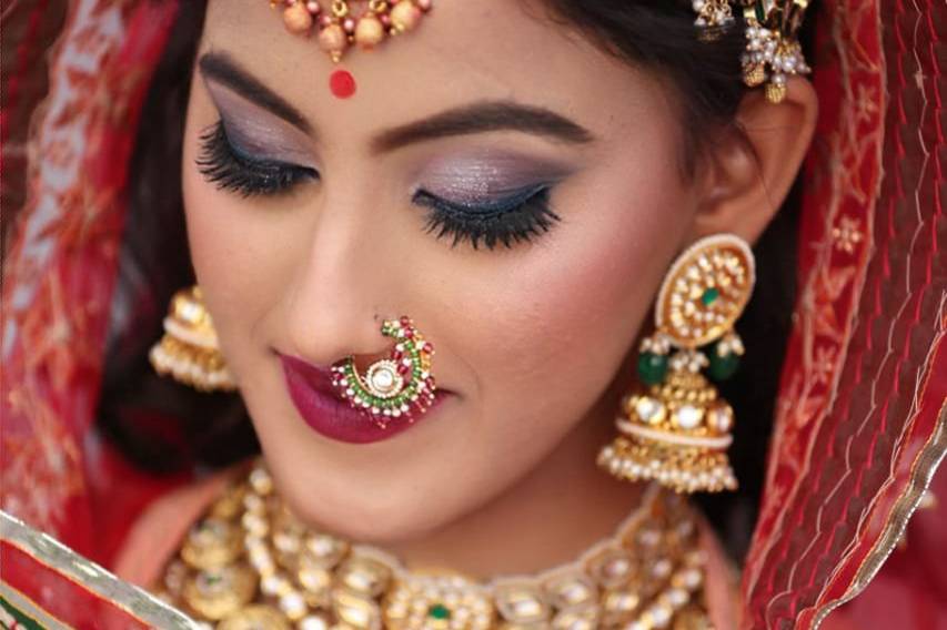 Bridal makeup