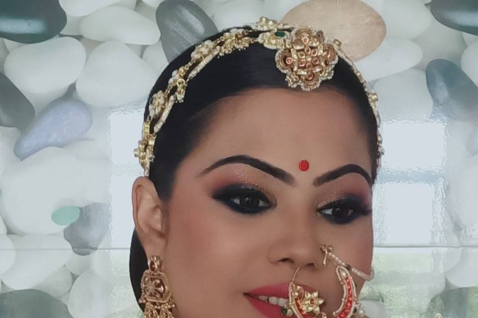 Bridal makeup