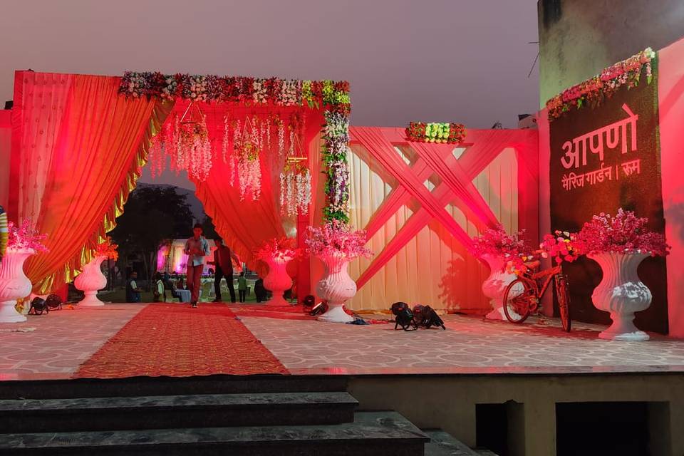 Entrance decor