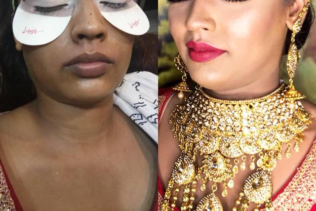 Bridal makeup