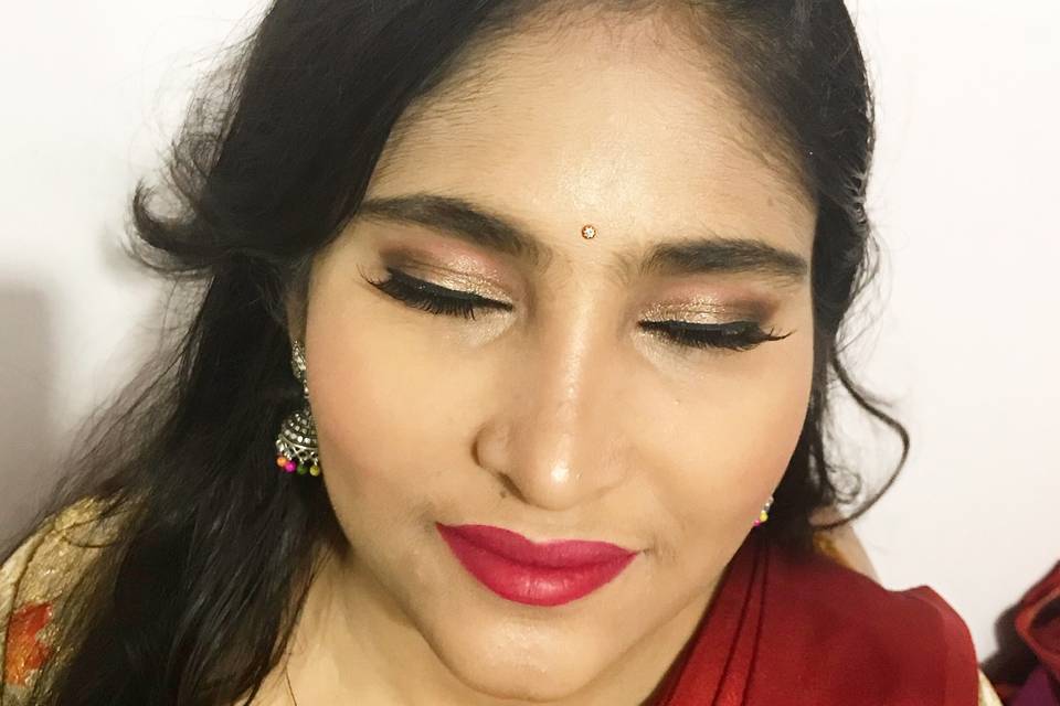 Bridal makeup