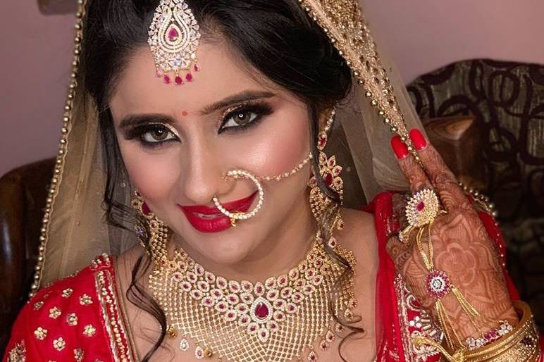 Bridal makeup