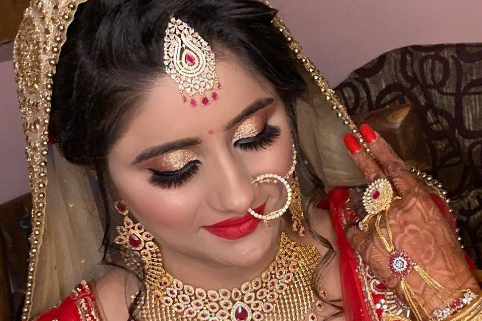 Bridal makeup