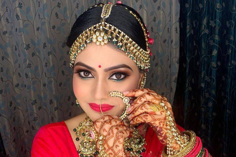 Bridal makeup