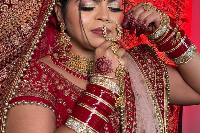 Bridal makeup