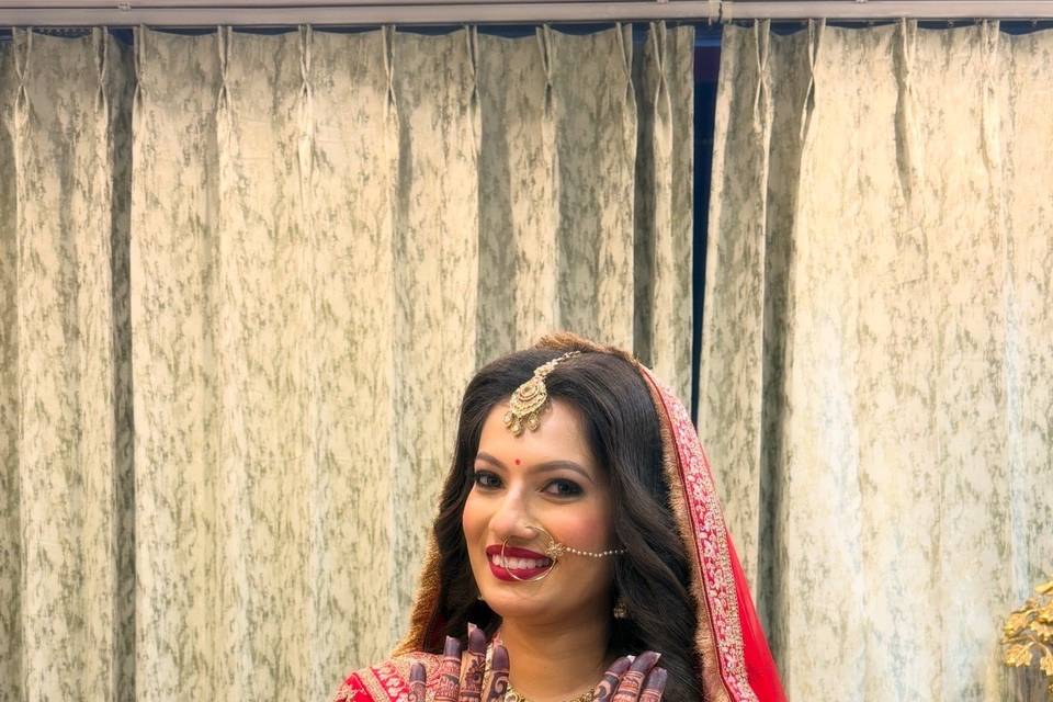 Bridal makeup