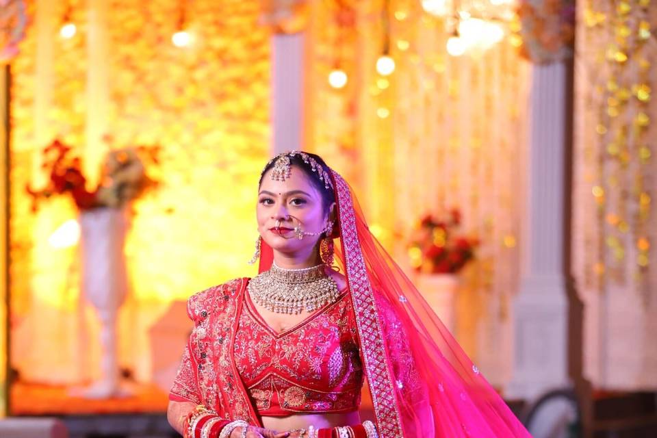 Bridal makeup