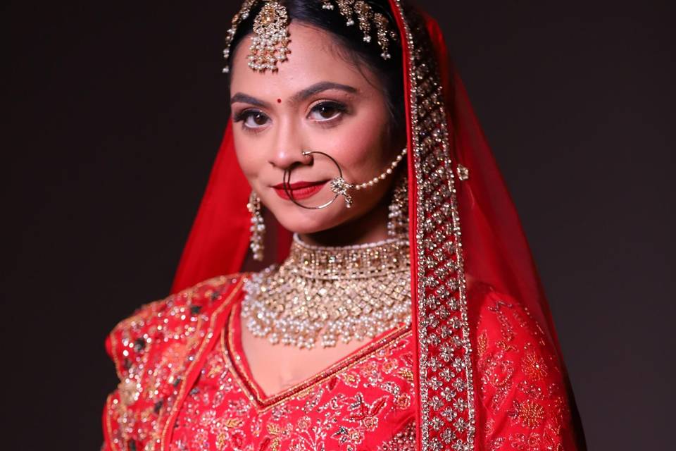 Bridal makeup