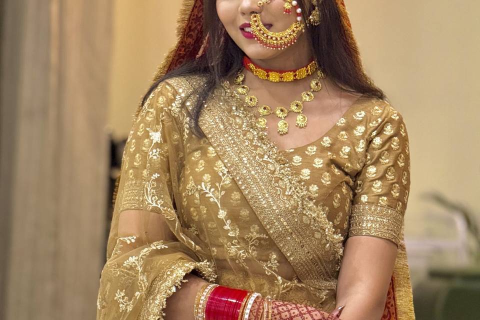 Bridal makeup
