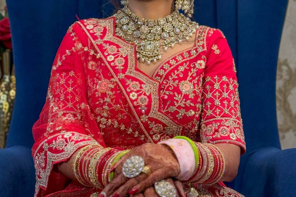 Bridal makeup