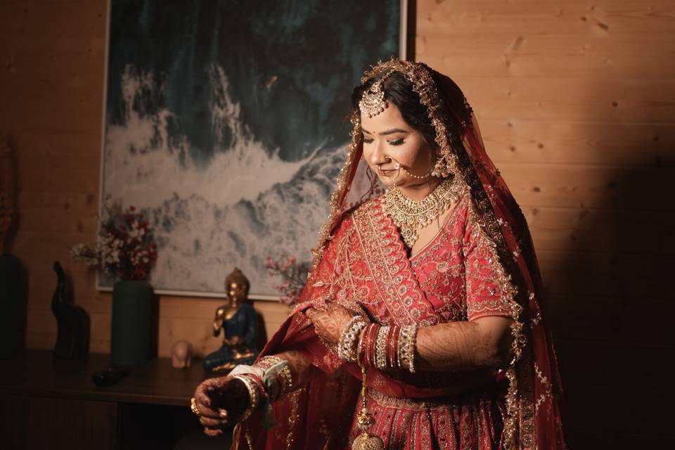 Bridal makeup