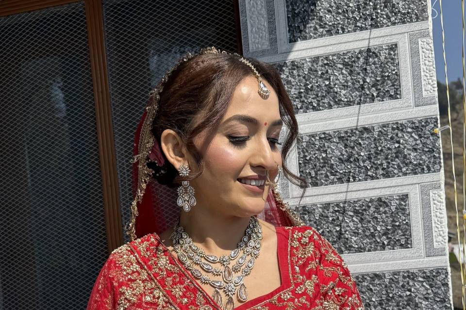 Bridal makeup