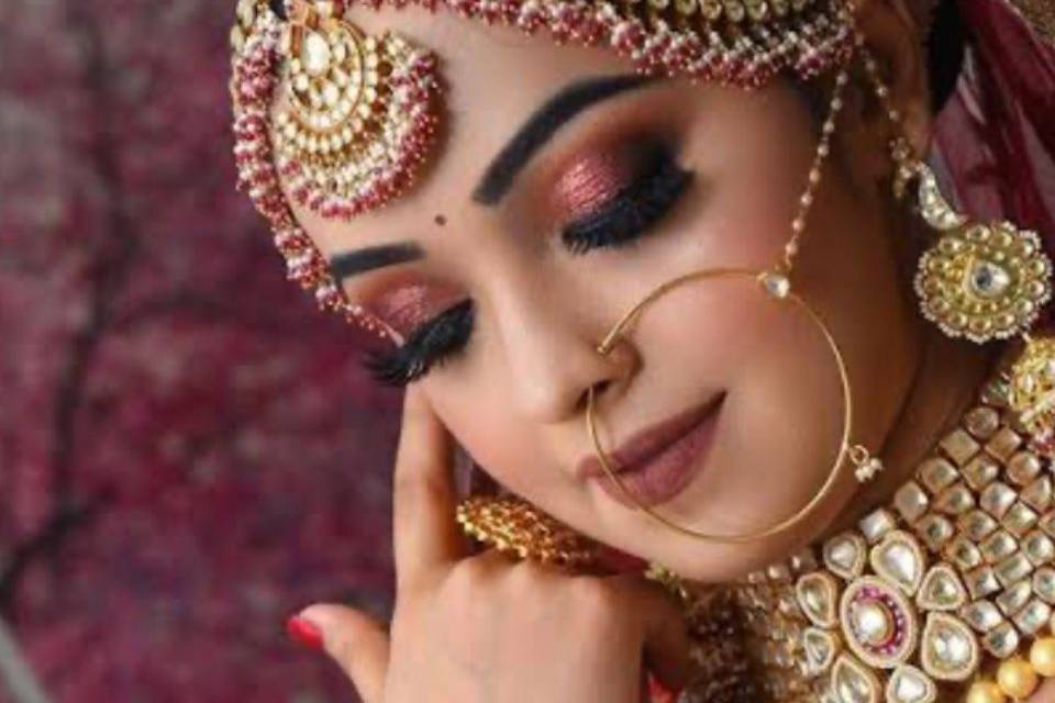 Bridal makeup