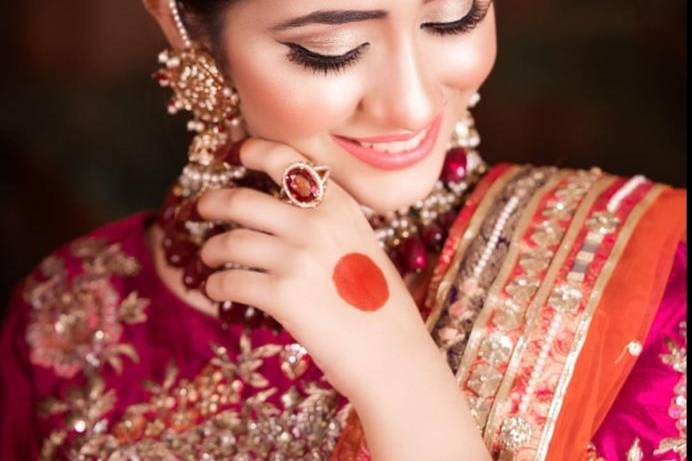 Bridal makeup