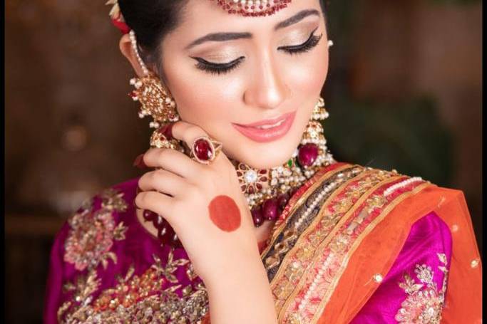 Bridal makeup