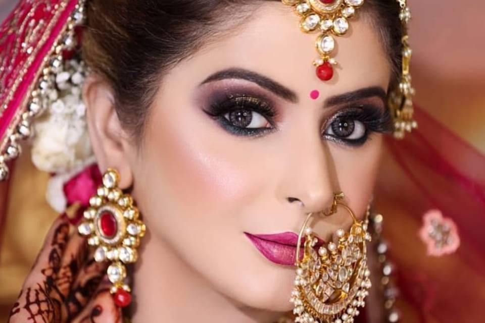 Bridal makeup