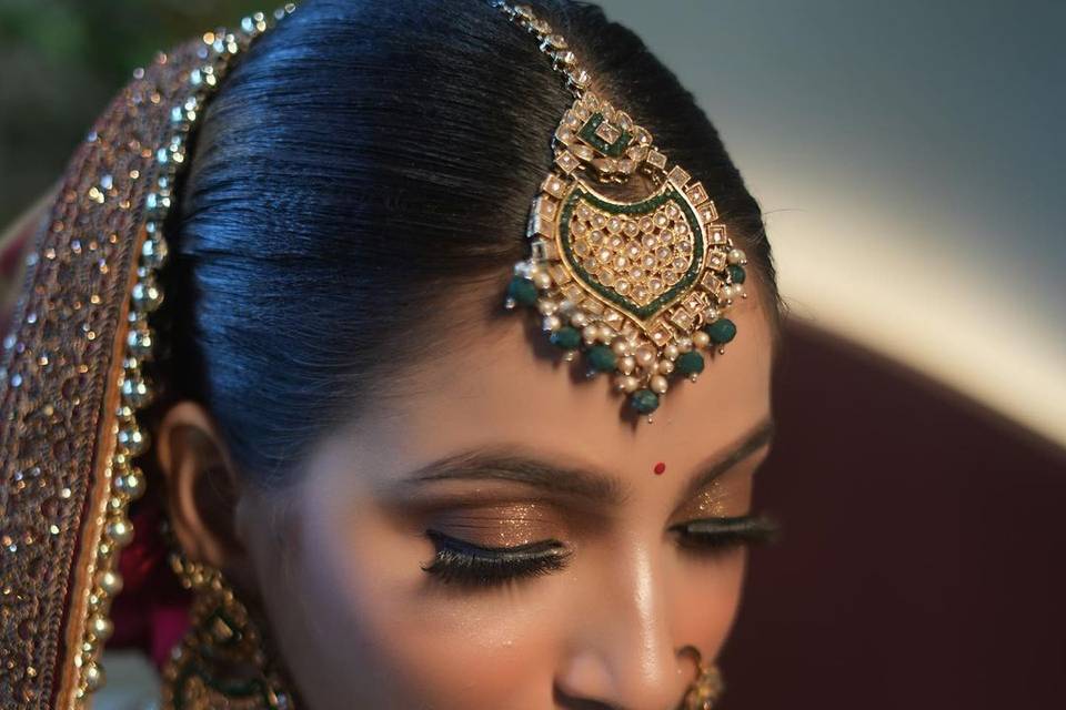 Bridal makeup