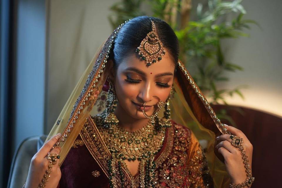 Bridal makeup