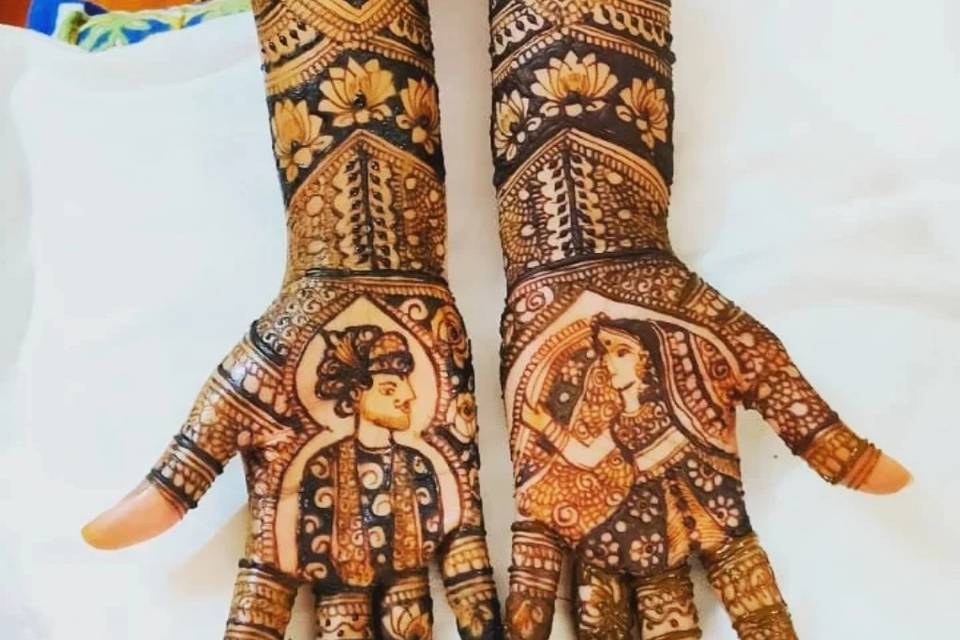 Bridal mehendi